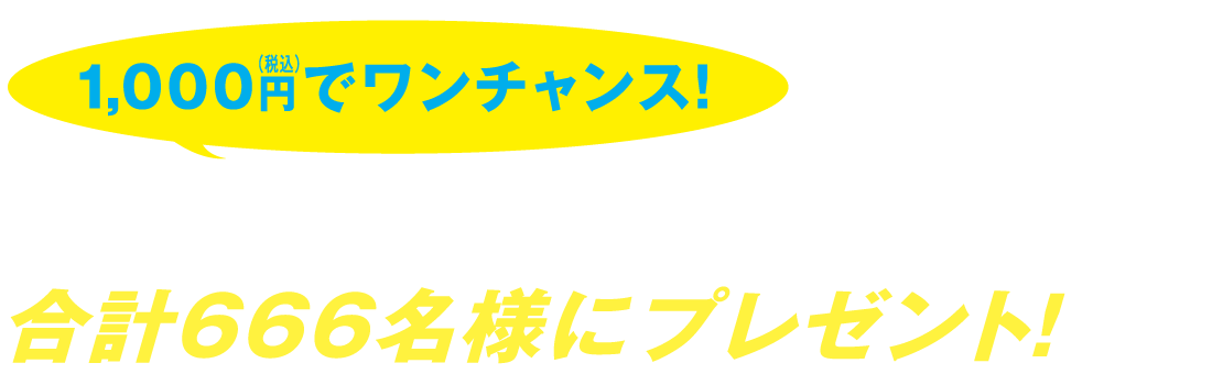 旅行券やお買い物券などを抽選で合計666名様にプレゼント！